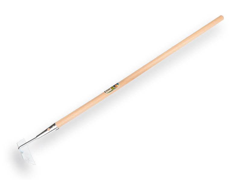 Hak verzinkt 14 cm, met IKAPE steel 150 x 2,8 cm. FSC 100%