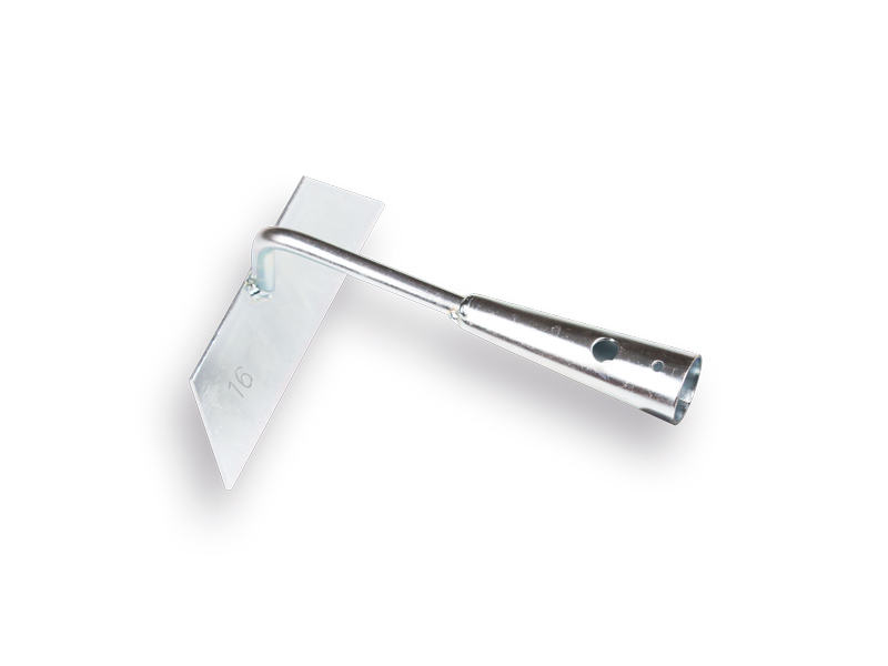 Hak verzinkt 16 cm, zonder steel