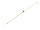 Schoffel Jimmy hart model verzinkt 16 cm, met IKAPE steel 160 x 2,8 cm en flesmodel hilt. FSC 100%