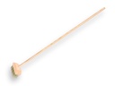 Onkruidborstel Jimmy groene PPN/gehard staaldraad 14 x 6 cm, met IKAPE steel 150 x 2,8 cm. FSC 100%