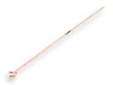 Voegenstaalborstel ATLAS gehard staaldraad, met scratcher en IKAPE steel 150 x 2,8 cm. FSC 100%