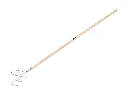 Cultivator Jimmy 5 tands verzinkt met IKAPE steel 150 x 2,8 cm. FSC 100%