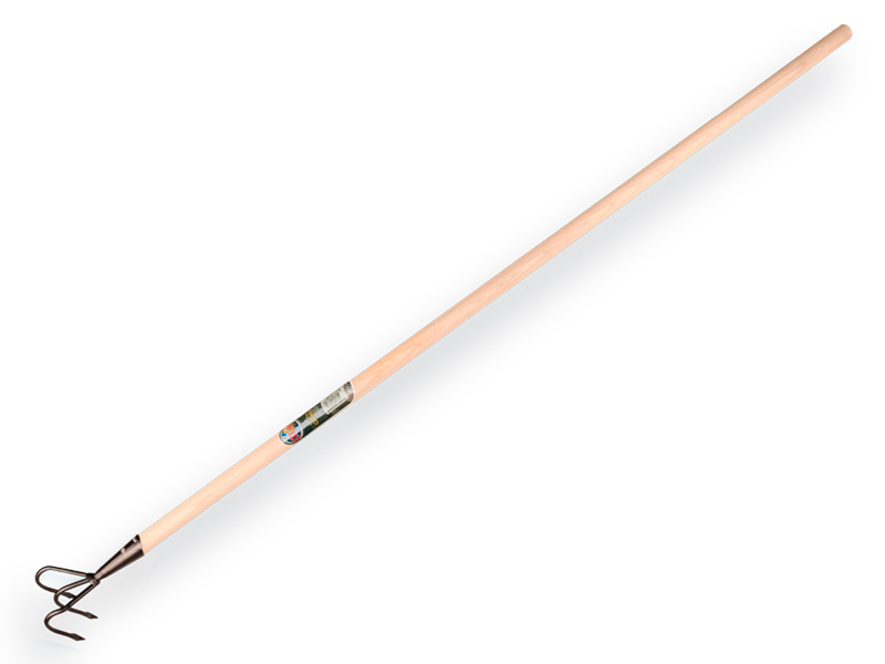 [1314136] Krabber ATLAS Profi 3 tands, met lanspunten en TAUARI steel 150 x 2,8 cm