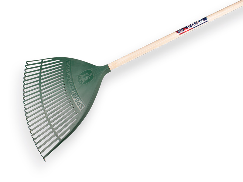 [1315500] Bladhark SPEAR & JACKSON 3884 WCR kunststof, 24 tands, 53 cm breed, met gelakte ESSEN steel, FSC 100%