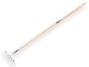 Rozenhark Jimmy verzinkt 10 tands met IKAPE steel 150 x 2,4 cm. FSC 100%