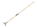Rozenhark FISKARS met 10 geharde stalen tanden en ESSEN steel 160 cm