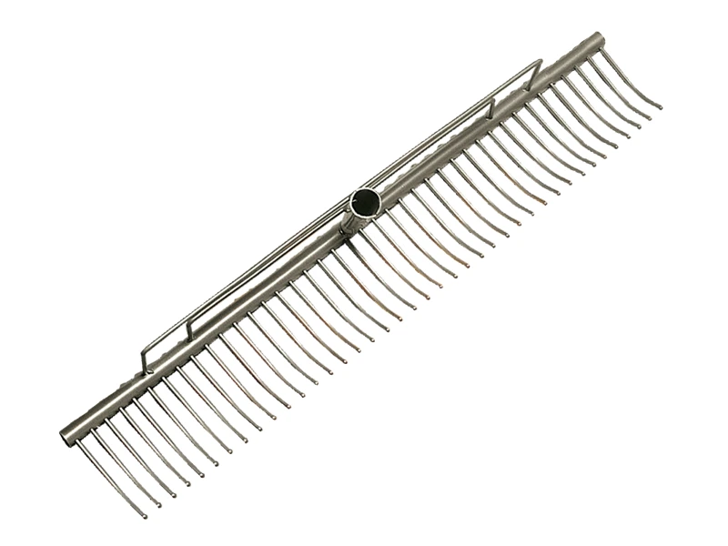 [1315615] Grashark ATLAS staal 70 cm met 40 gebogen tanden en beugel, zonder steel