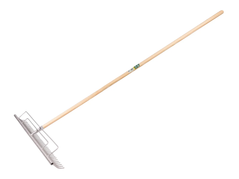 Grashark ATLAS staal 70 cm met 40 gebogen tanden, beugel en steel 170 x 2,8 cm