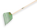 Combi bladhark JOST REGA nylon groen, 20 tands, 45 cm breed, met IKAPE steel 150 x 2,8 cm. FSC 100%