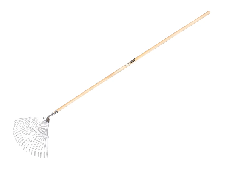 [1317400] Bladhark Jimmy verzinkt, 22 platte tanden, met IKAPE steel 150 x 2,4 cm. FSC 100%