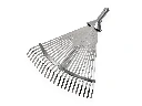 Bladhark Jimmy verzinkt verstelbaar, 22 platte tanden, 28-42 cm breed, zonder steel