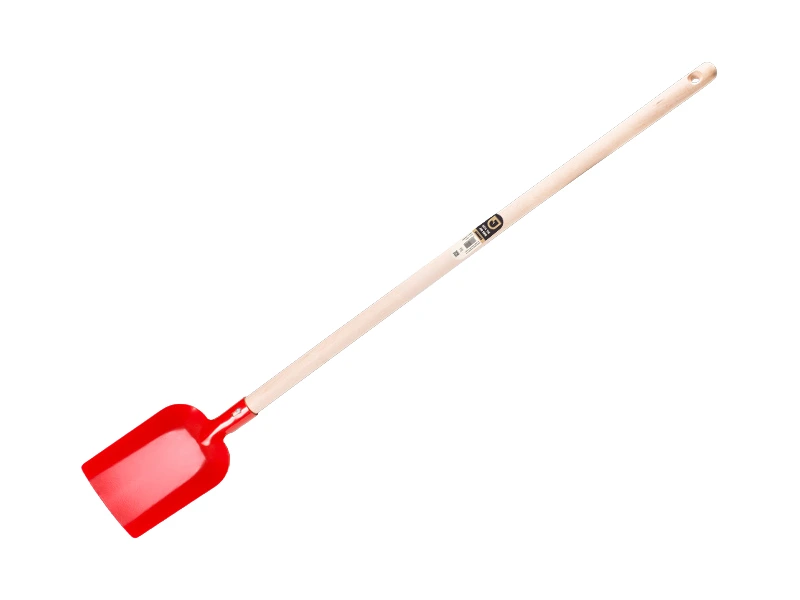 [1470710] Kinderschopje Jimmy Kids rood met houten steel