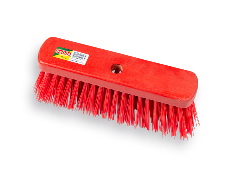 Vervangingsbezem SOLIDE PPN rood 30 cm, voor voetenveger 1490222