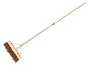 Wegenbouwbezem VERO 45B 45 cm, met ATLAS steel 160 x 2,8 cm en brede stokhouder