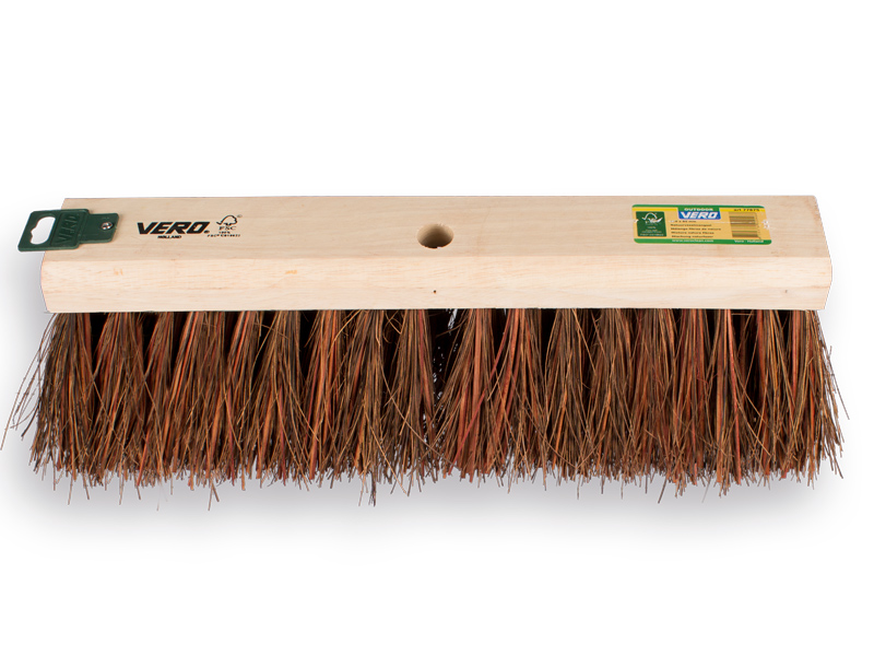 [1490390] Bezem VERO 41B bassine-stalks 41 cm, vlakke kap, zonder steel