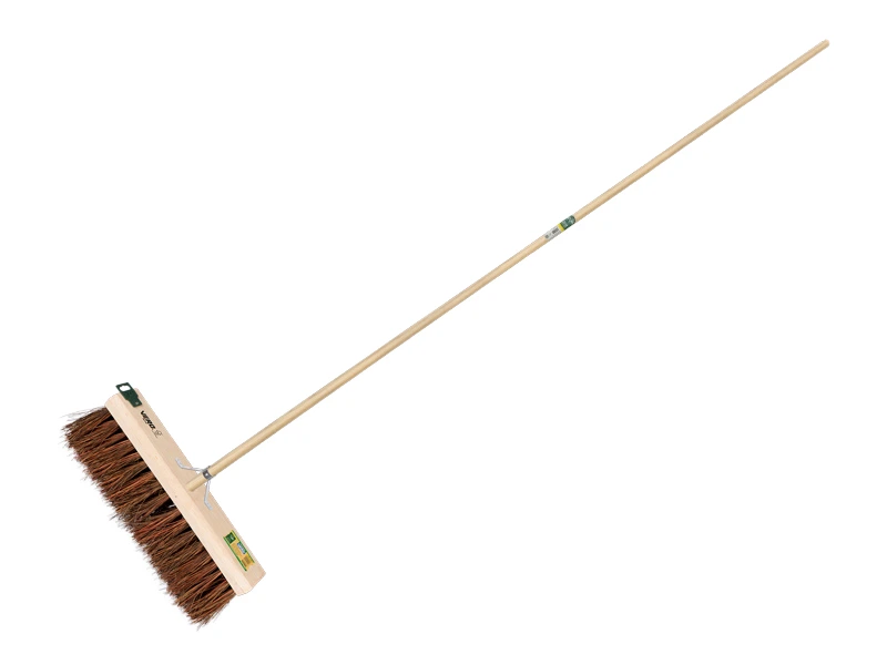 [1490391] Bezem VERO 41B bassine-stalks 41 cm, met ATLAS steel 150 x 2,8 cm en stokhouder