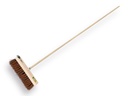Bezem VERO 41B bassine-stalks 41 cm, met ATLAS steel 150 x 2,8 cm en stokhouder