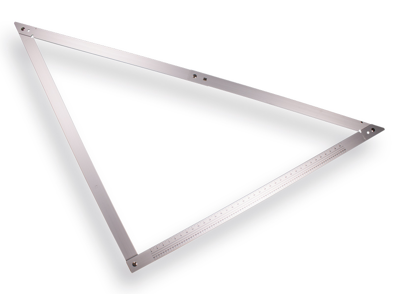 [1505300] Vouwhaak LABORA aluminium 120 x 120 cm, met beschermhoes