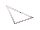 Vouwhaak LABORA aluminium 60 x 60 cm, met beschermhoes