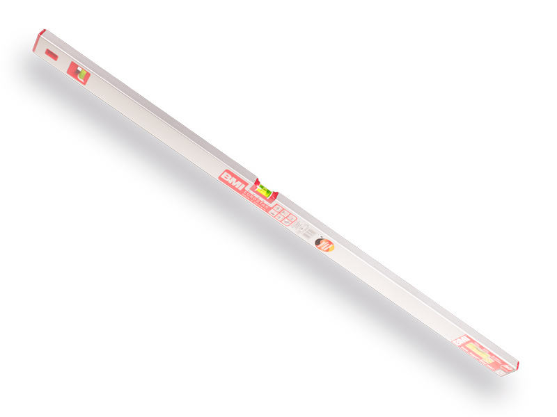 [1505448] Waterpas BMI Eurostar 120 cm aluminium, 2 libellen