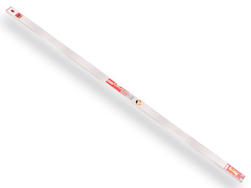 [1505452] Waterpas BMI Eurostar 180 cm aluminium, 2 libellen