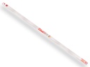Waterpas BMI Eurostar 180 cm aluminium, 2 libellen