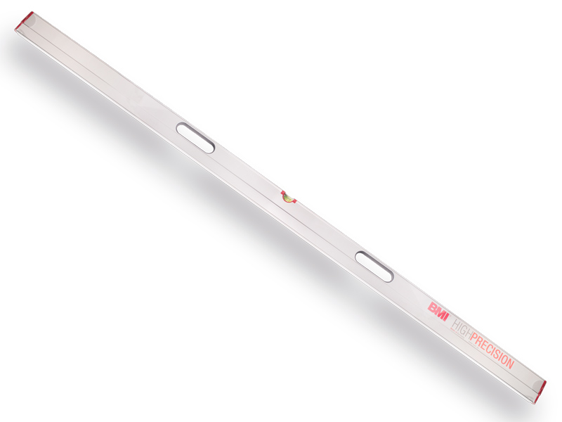 [1505479] Waterpas - Strijklat BMI High Precision 180 cm, 2 libellen en 2 handgrepen