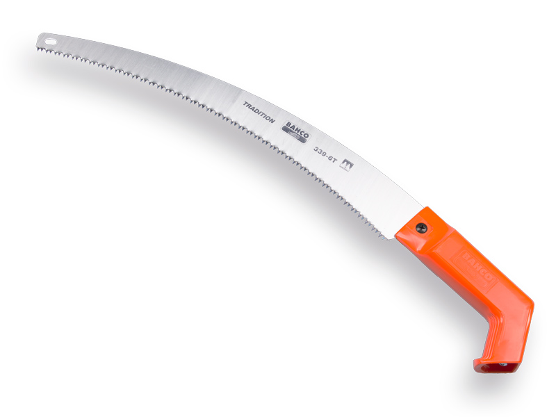 Snoeizaag BAHCO 339-6T, gebogen blad 36 cm, kunststof greep, niet naslijpbaar