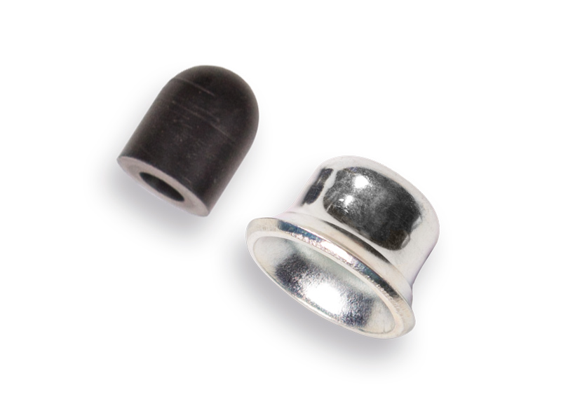 Aanslaghuis staal en rubber voor FREUND 1912, 1914, 1954 en 105-27