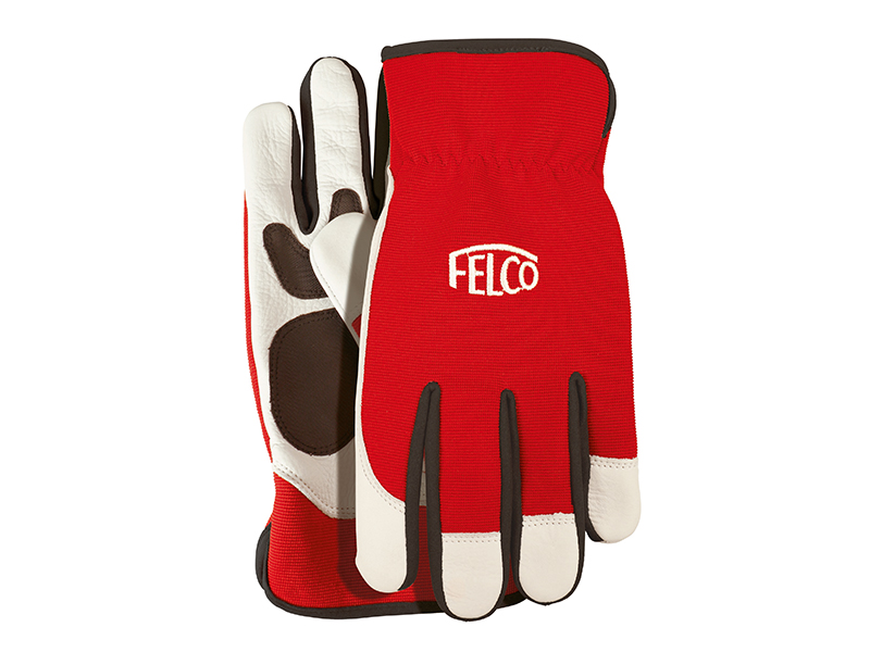 [1507830] Handschoen FELCO 702 maat S, rundleder met spandex rugzijde