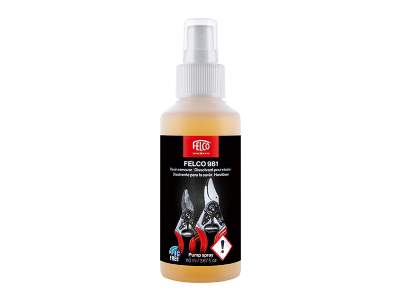 Harsverwijderaar FELCO 981, voor snoei- en takkenscharen, 110 ml