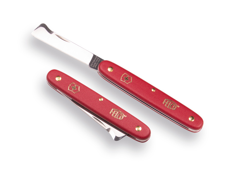 Oculeermes - entmes FELCO 3.90 20, RVS lemet 57 mm, met schorsopener