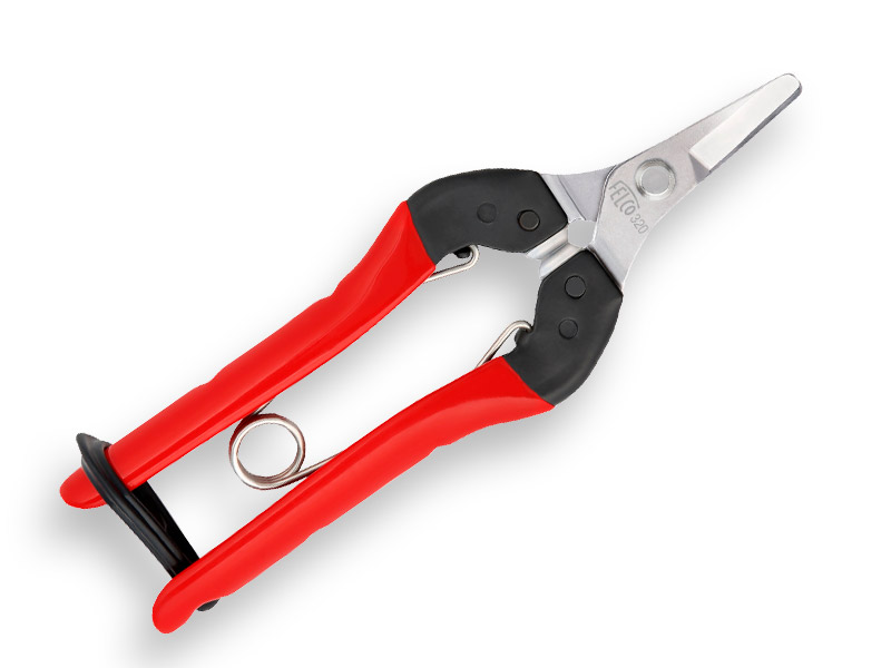 Stekschaar - Oogstschaar FELCO 320, gebogen bek, lengte 154 mm