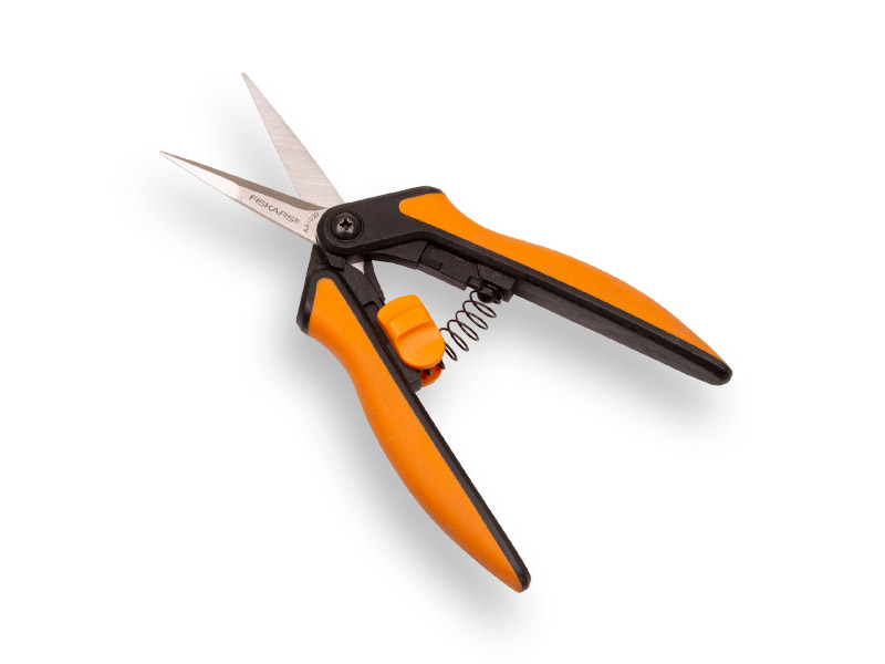 Kruidenschaar - Stekschaar FISKARS Solid Snip SP130, rechte korte bek met spitse punt
