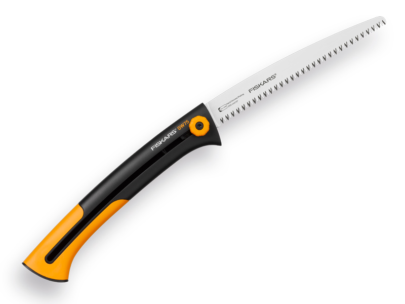 [1510665] Snoeizaag FISKARS SW72 uitschuifbaar, bladlengte 16 cm recht, fijne vertanding