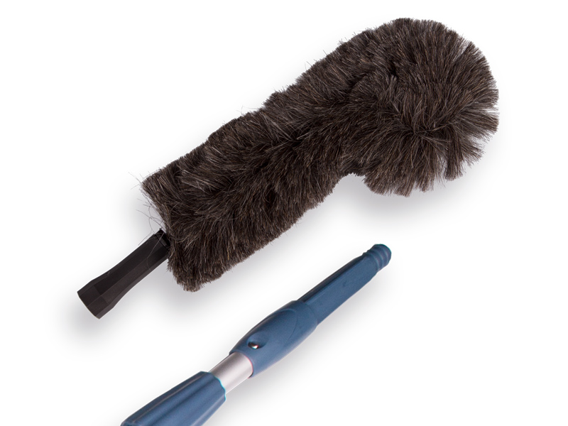 Kastborstel - Ragebol PRO MOERMAN 30 cm, 100% geitenhaar, zonder steel