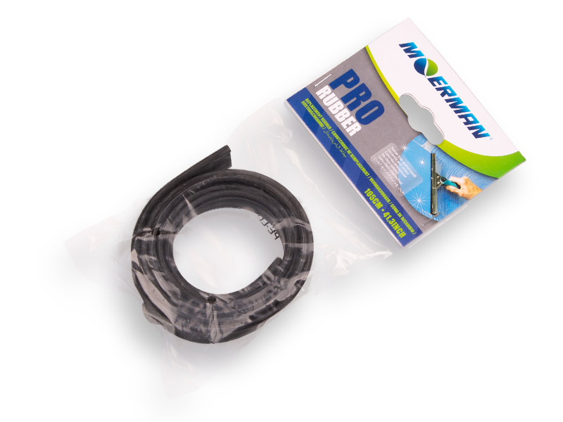 Vervangrubber Dura Flex 105 cm voor PRO MOERMAN raamtrekker