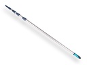 Telescoopsteel PRO MOERMAN 3-delig 125 - 250 cm, aluminium met kunststof greep