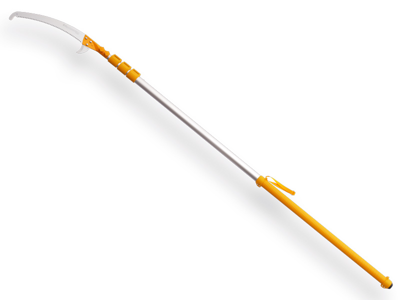 Stokzaag SILKY Hayate 6100-6.5 4-delig, uitschuifbaar 245 - 610 cm, gebogen zaagblad 42 cm