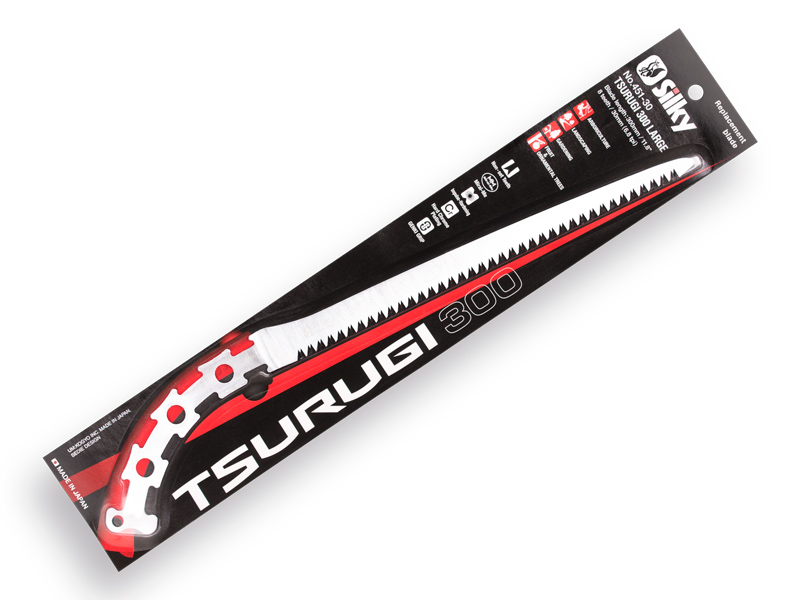 Zaagblad SILKY 300-8 voor snoeizaag Tsurugi, recht 30 cm