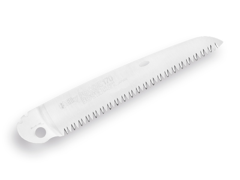 Zaagblad SILKY 170-8 voor vouwzaag Pocketboy, recht 17 cm