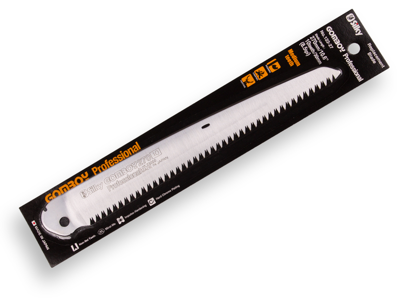 Zaagblad SILKY 270-10 voor vouwzaag Gomboy, recht 27 cm