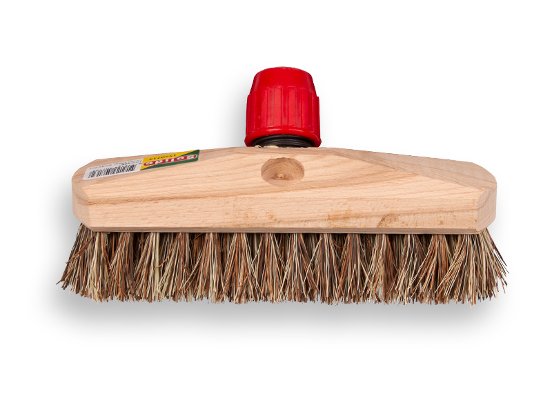 Luiwagen - Schrobbezem SOLIDE union 22 cm, met EASY-FIT steelverbinding. FSC 100%