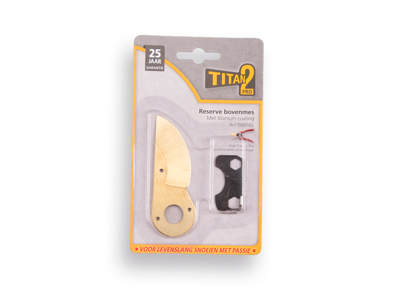[1560102] Bovenmes voor snoeischaar Titan 2 Pro, inclusief stelsleutel