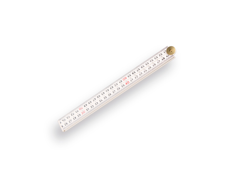 [1602030] Duimstok HULTAFORS 100 cm glasfiber wit