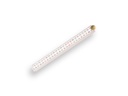 Duimstok HULTAFORS 100 cm glasfiber wit