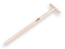 Spitvorksteel ATLAS 90 cm met brede hilt 24 cm, FSC 100%