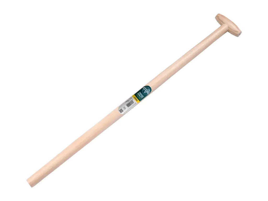 Schopsteel ATLAS 95 cm recht, met doorgestoken hilt, FSC 100%
