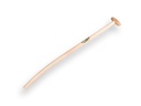 Schopsteel ATLAS 100 cm extra gebogen, met doorgestoken hilt