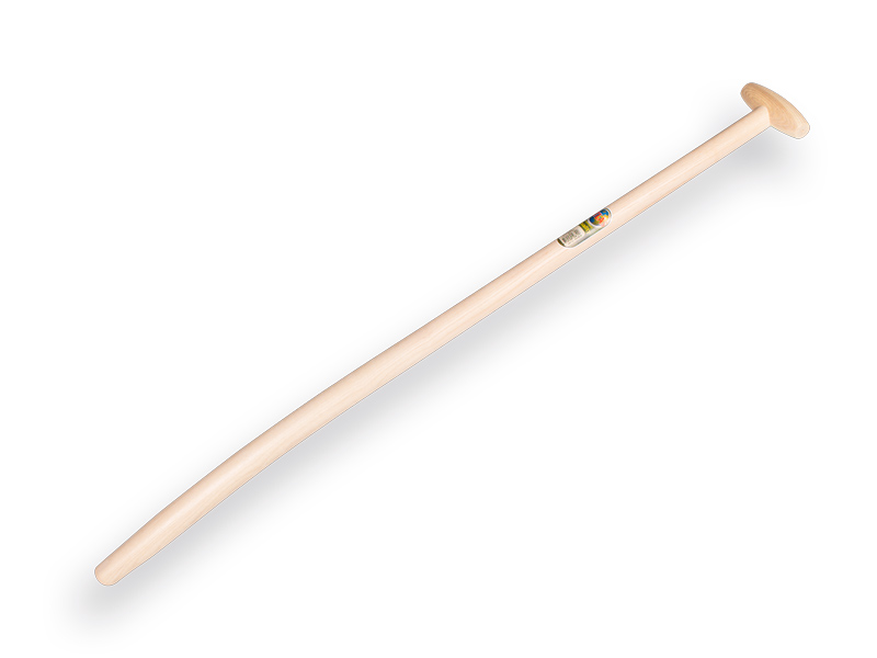 [210810] Schopsteel ATLAS 110 cm gebogen, met doorgestoken hilt, FSC 100%